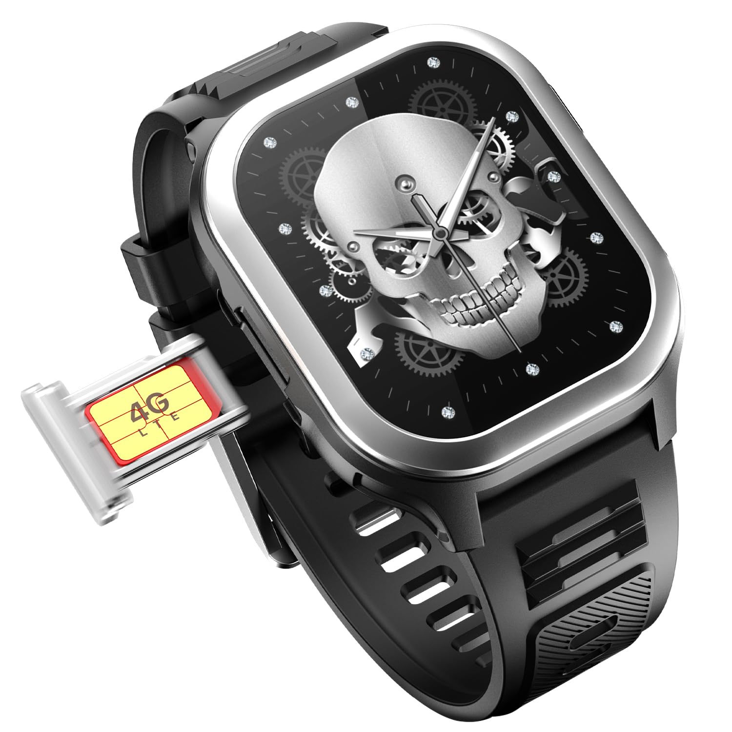 Fire-Boltt 4G Pro Volte Calling Smart Watch- 2.02” TFT Display, 4G Nano-SIM GPS, Health Suite, Sports Modes, 400mAh Battery